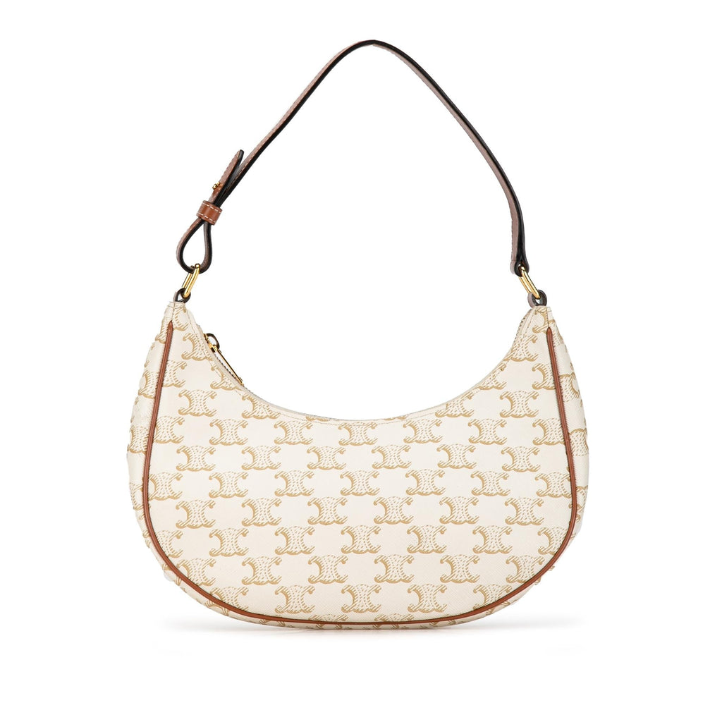 Celine Ava Triomphe Shoulder Bag (SHG-TzmgC2)