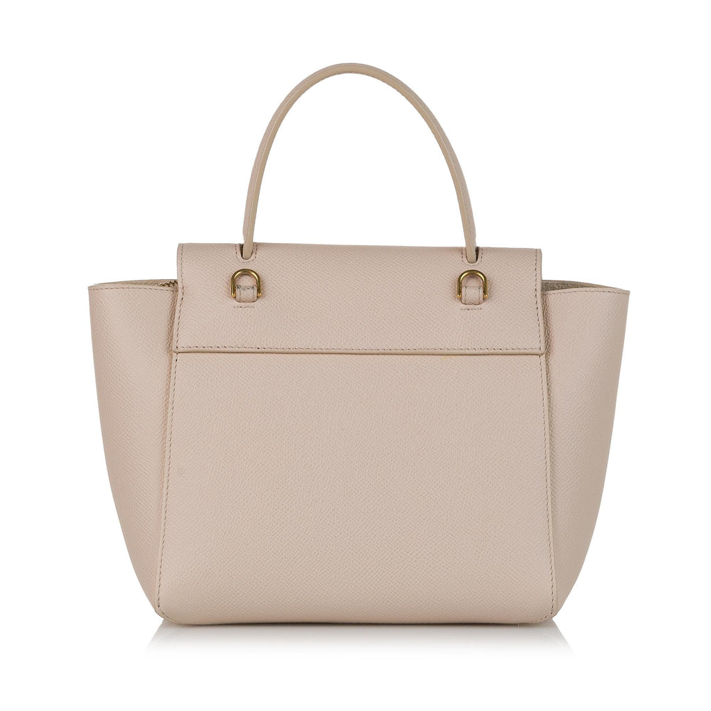 Celine Belt Leather Satchel (SHG-34535)