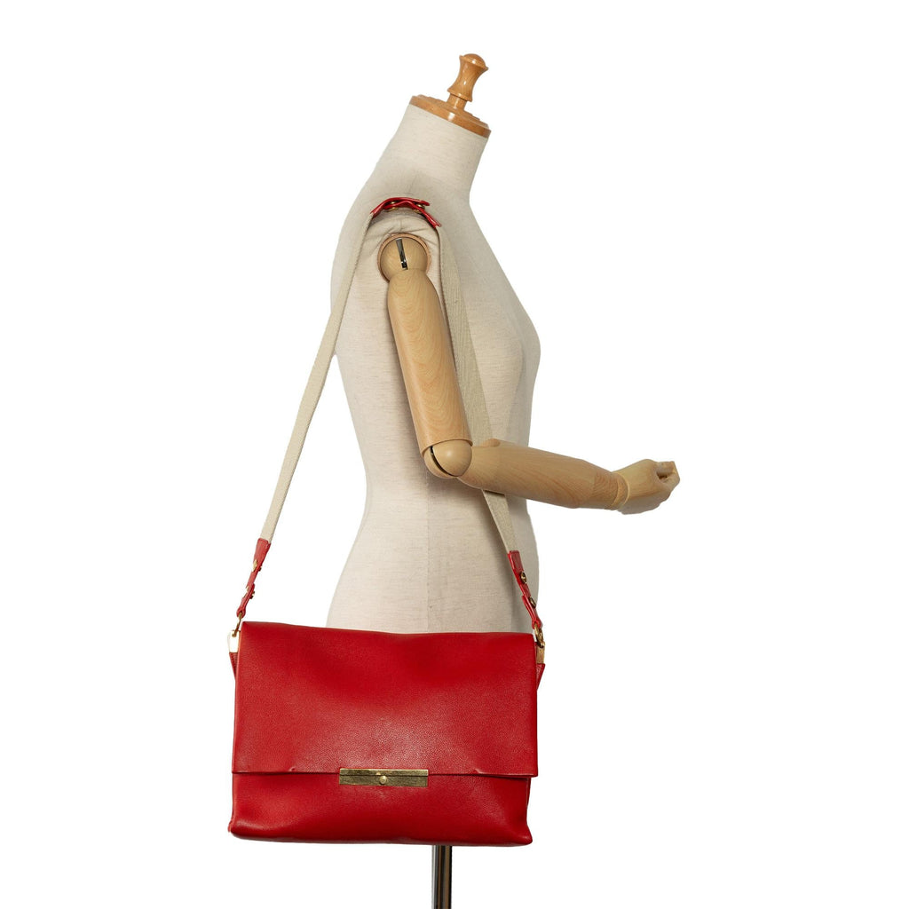 Celine Blade Leather Crossbody (SHG-hoKlNu)