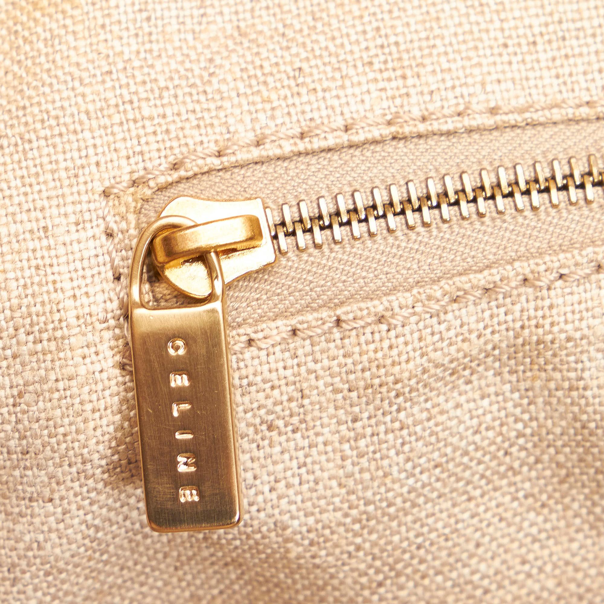 Celine Boogie Canvas Handbag (SHG-nuvtU4)