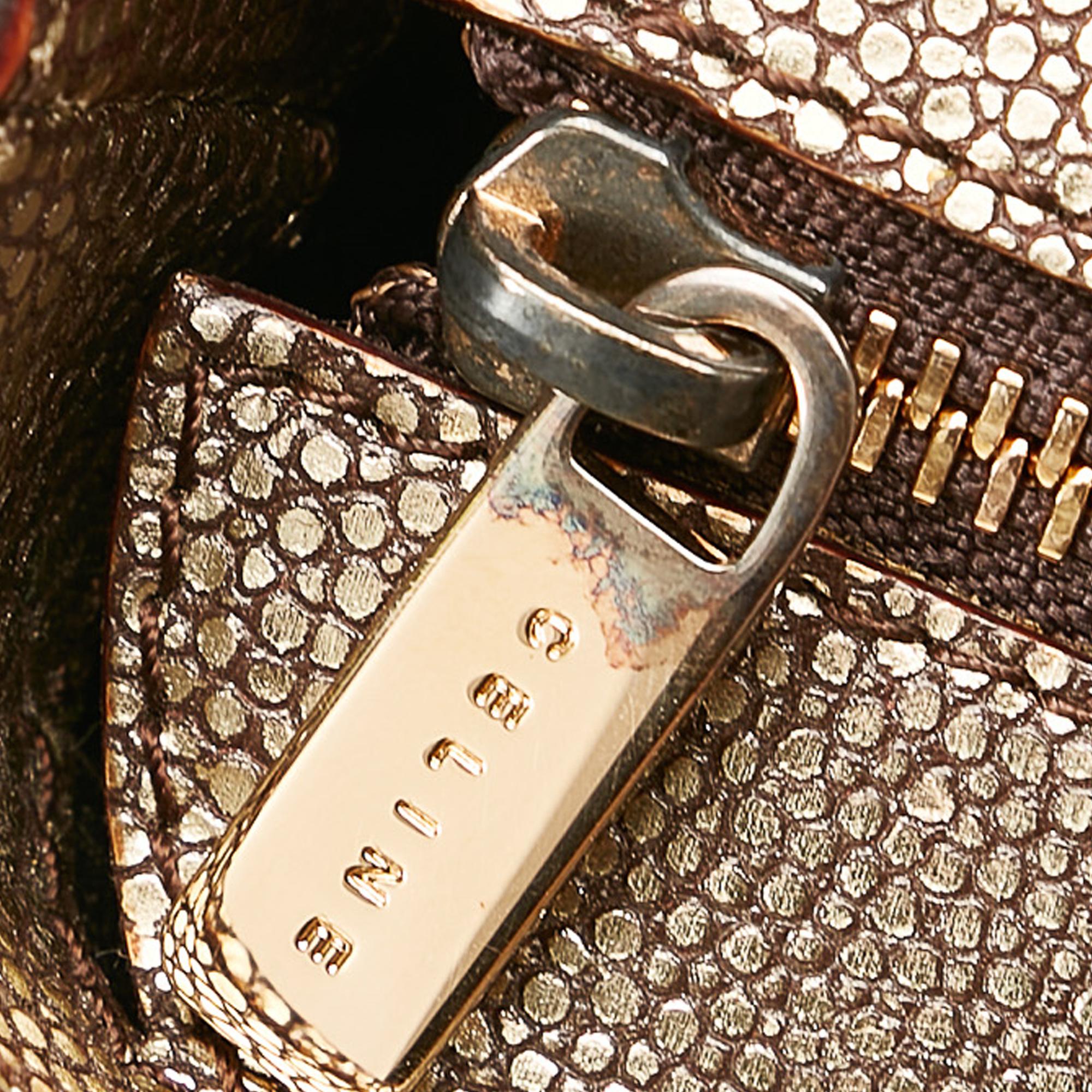Celine Boogie Galuchat Handbag (SHG-26107)