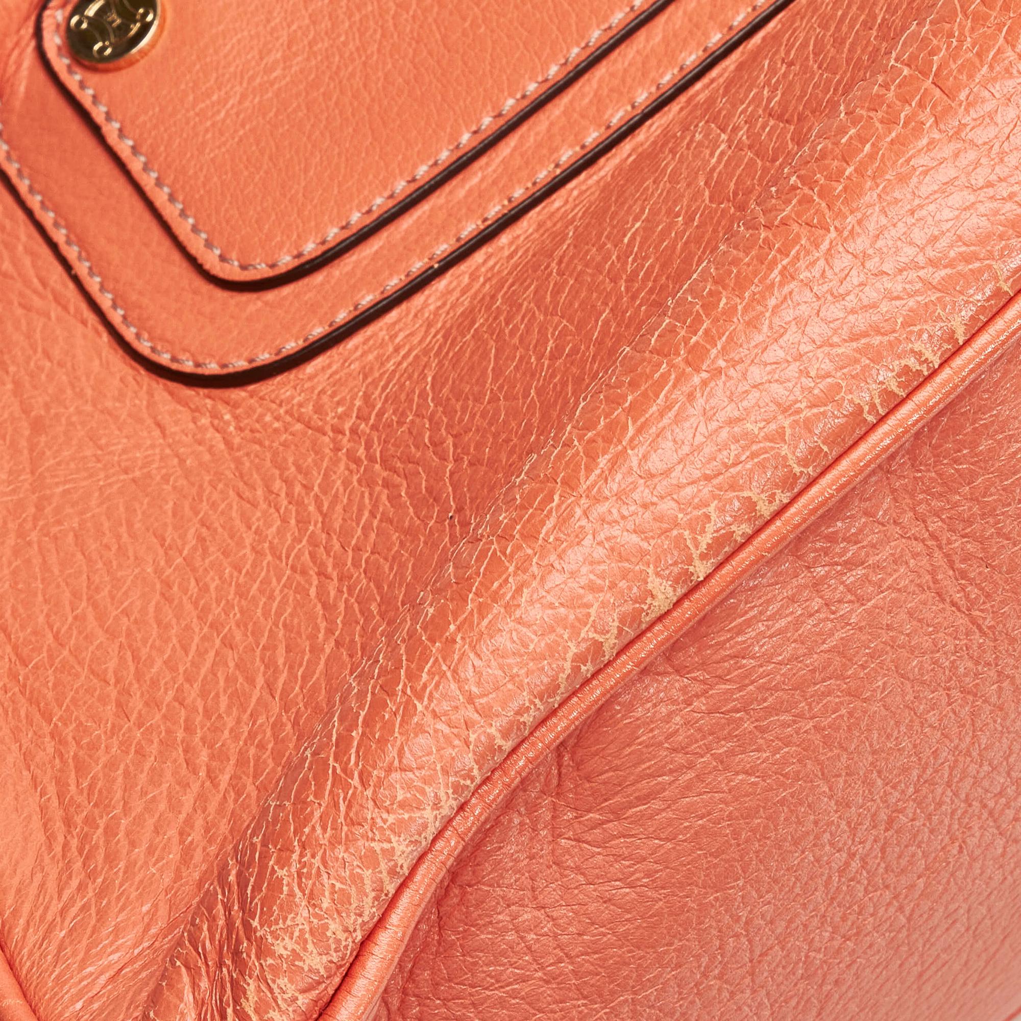 Celine Boogie Leather Handbag (SHG-Pv37Zr)