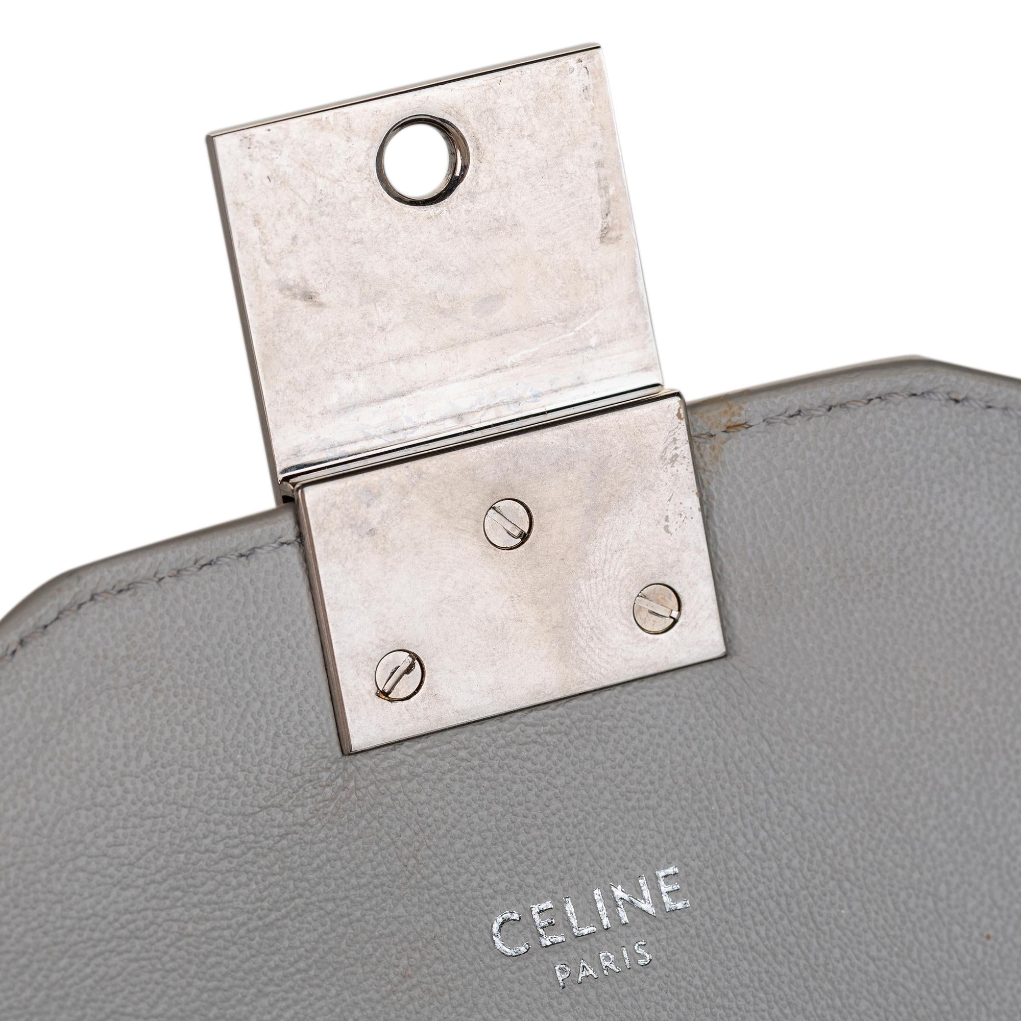 Celine C Bag Leather Crossbody Bag (SHG-37505)