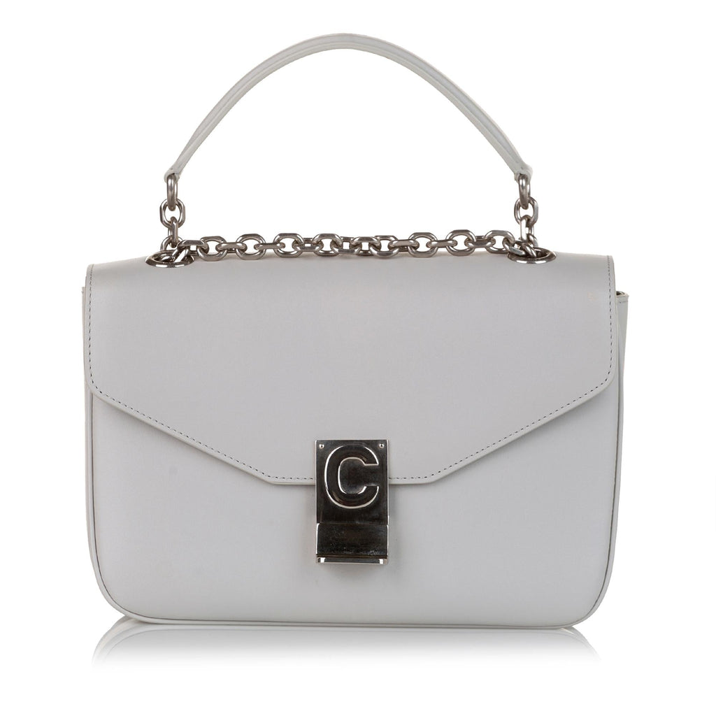 Celine C Bag Leather Crossbody Bag (SHG-37371)