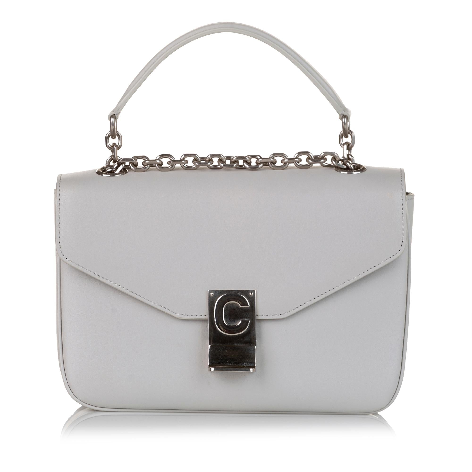 Celine C Bag Leather Crossbody Bag (SHG-37371)