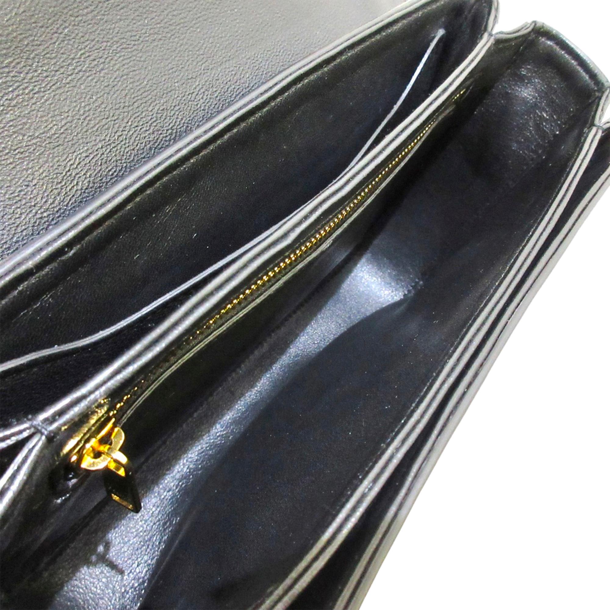 Celine C Bag Patent Leather Crossbody Bag (SHG-36200)