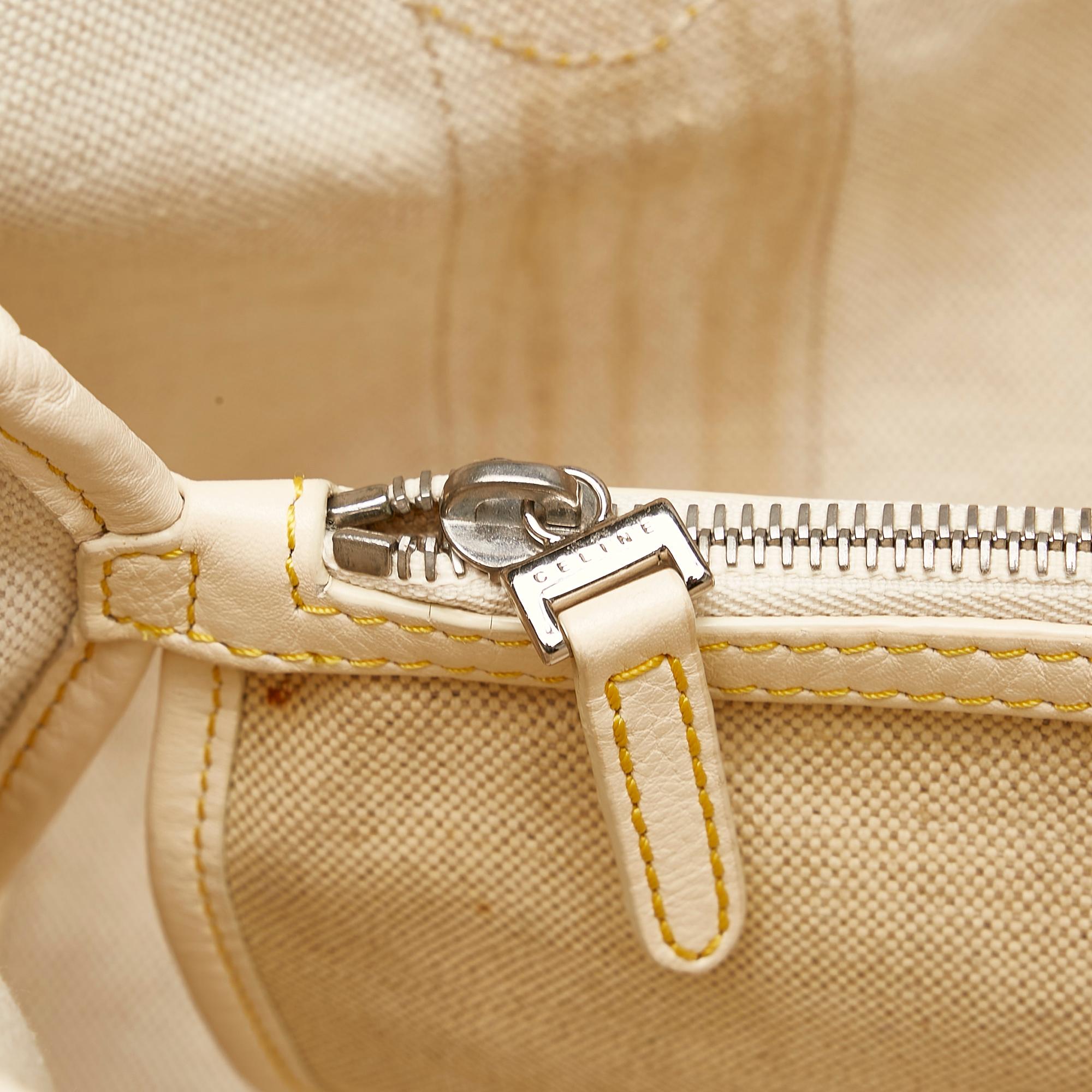 Celine C Carriage Canvas Tote Bag (SHG-32310)