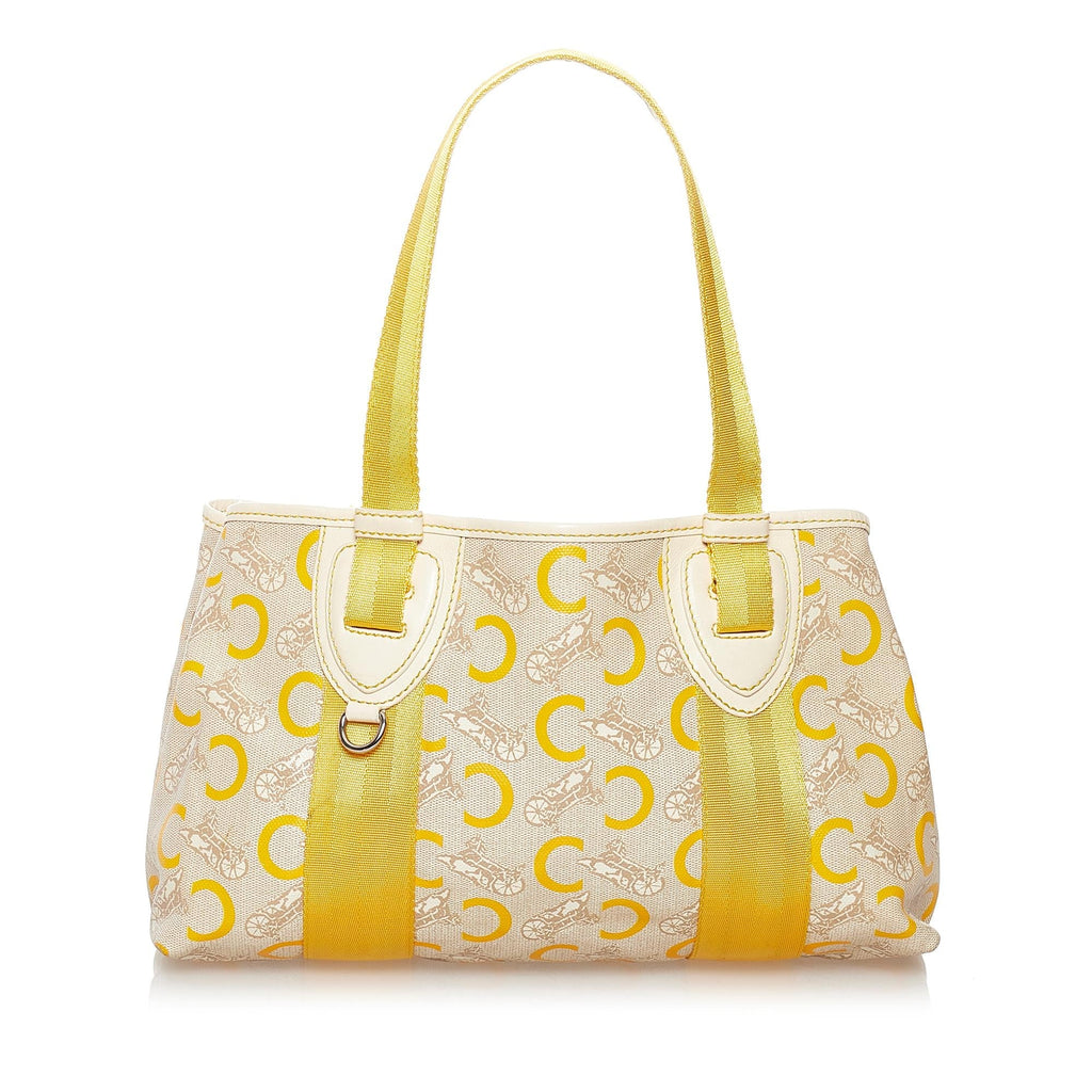 Celine C Carriage Canvas Tote Bag (SHG-32310)