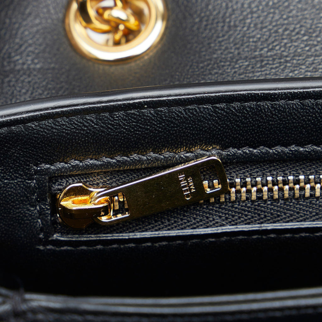 Celine C Leather Shoulder Bag (SHG-Si9Tro)