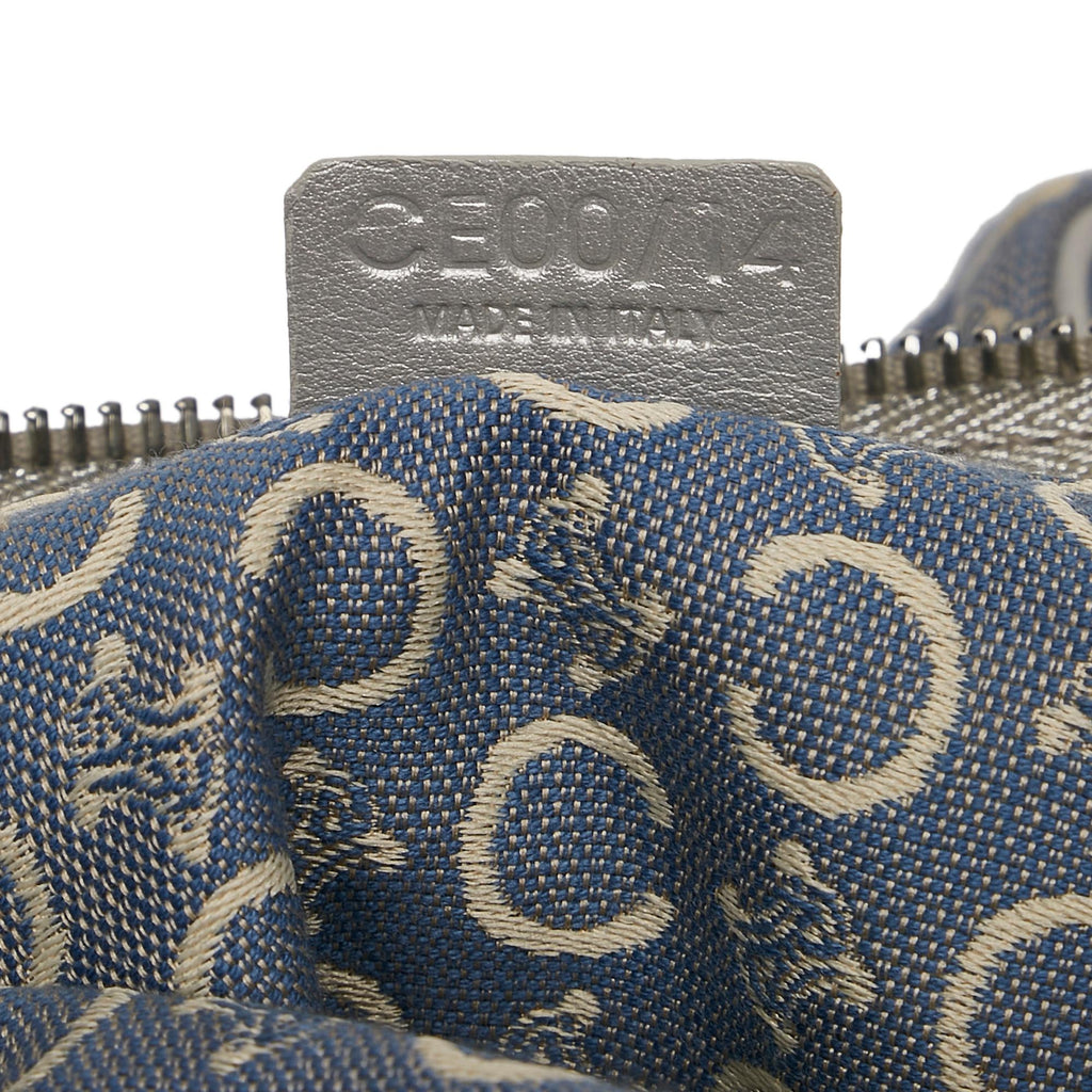 Celine C Macadam Canvas Boston Bag (SHG-31324)