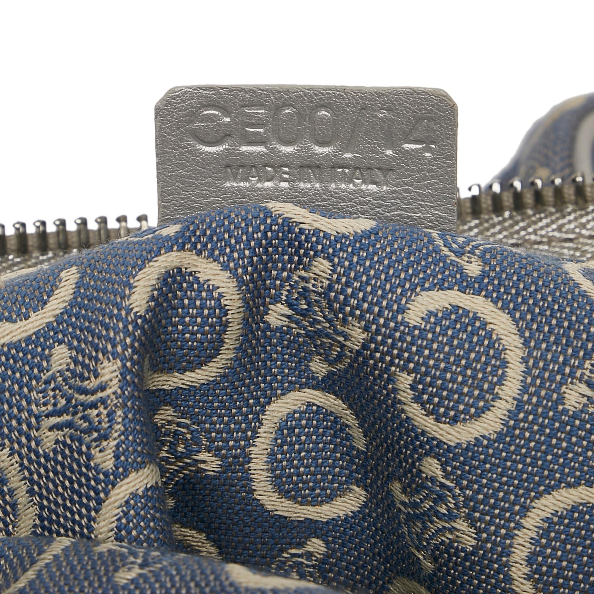 Celine C Macadam Canvas Boston Bag (SHG-31324)