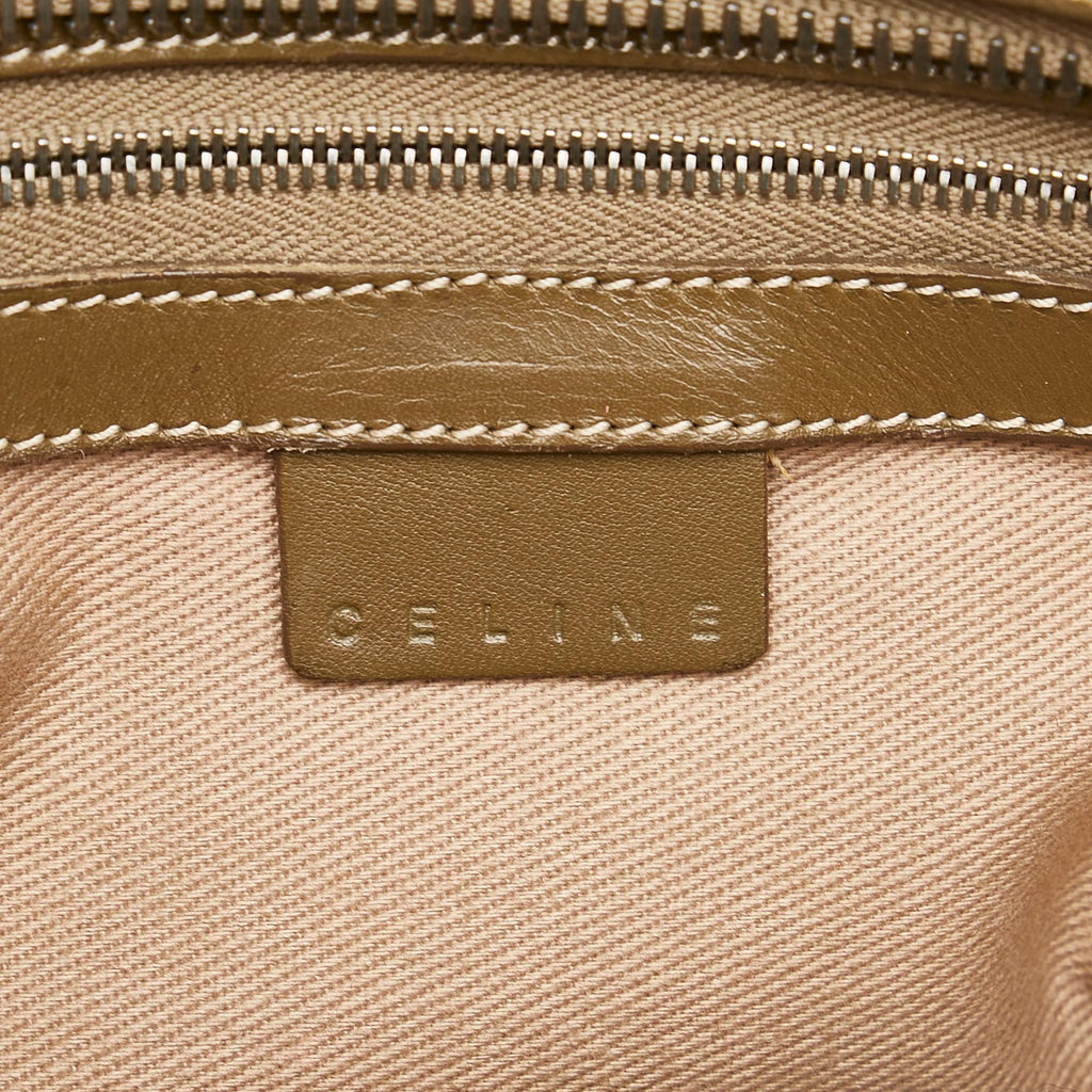 Celine C Macadam Canvas Shoulder Bag (SHG-34837)