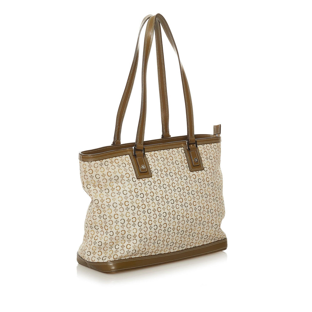 Celine C Macadam Canvas Shoulder Bag (SHG-34837)