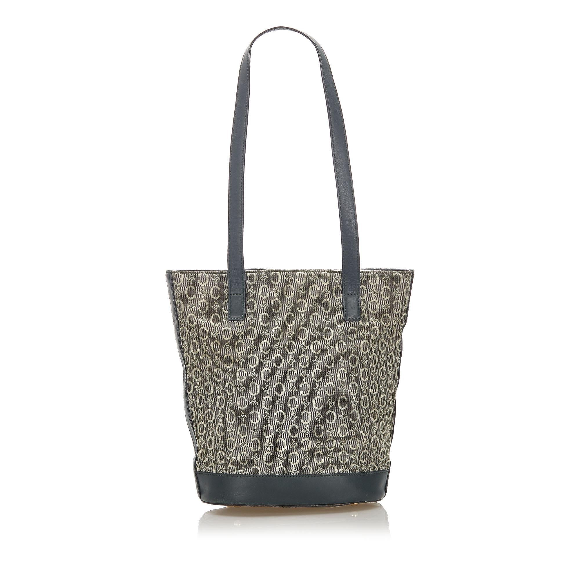 Celine C Macadam Canvas Tote Bag (SHG-35344)