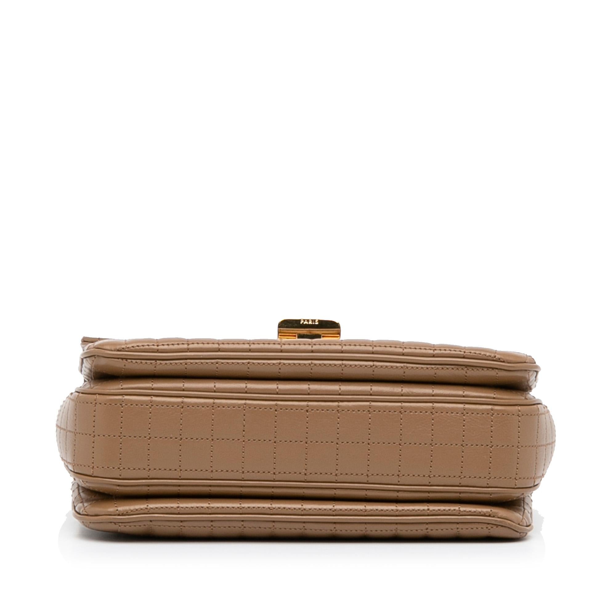 Celine C Quilted Crossbody Bag (SHG-pWIlz4)