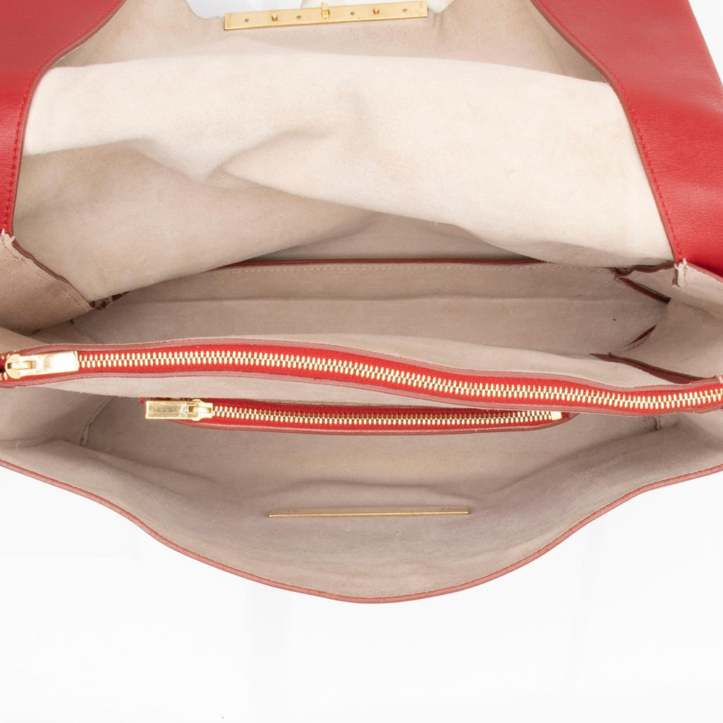 Celine Calfskin Blade Flap Bag (SHF-23713)