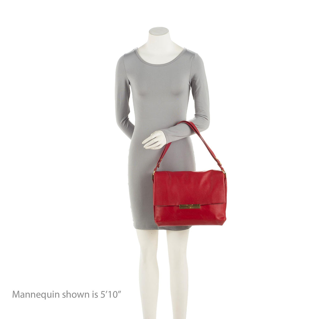 Celine Calfskin Blade Flap Bag (SHF-23713)
