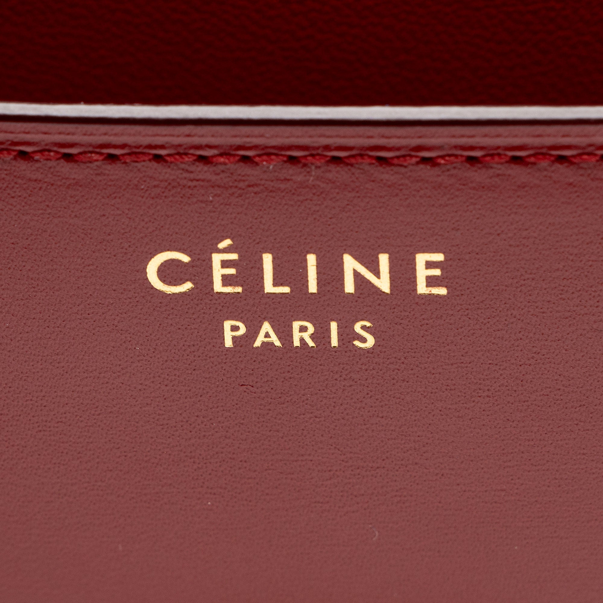 Celine Calfskin Classic Medium Box Bag (SHF-zJ9Rue)