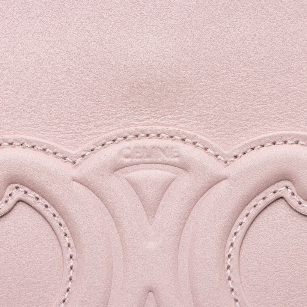 Celine Calfskin Cuir Triomphe Small Bucket Bag (SHF-VQ6sRW)