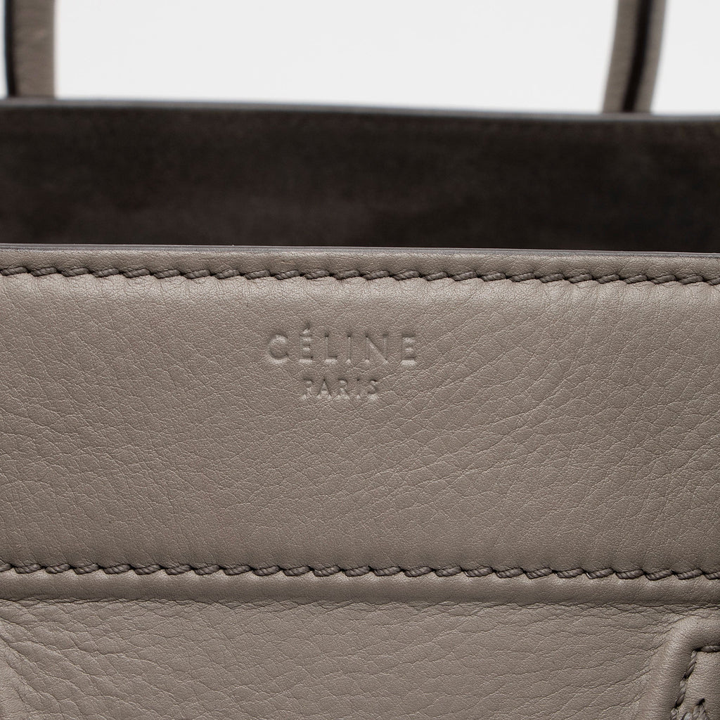 Celine Calfskin Phantom Luggage Tote (SHF-GMclBZ)