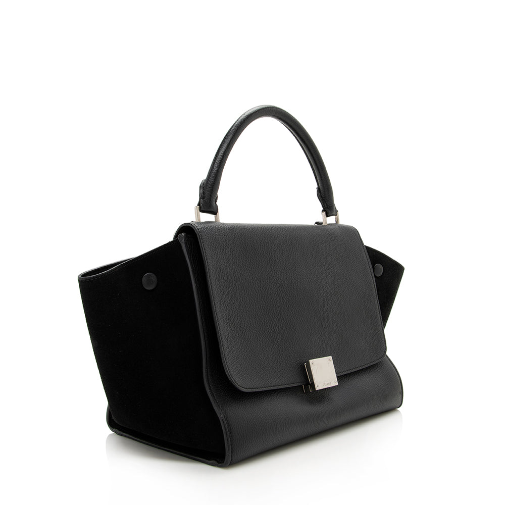 Celine Calfskin Small Trapeze Bag (SHF-16499)