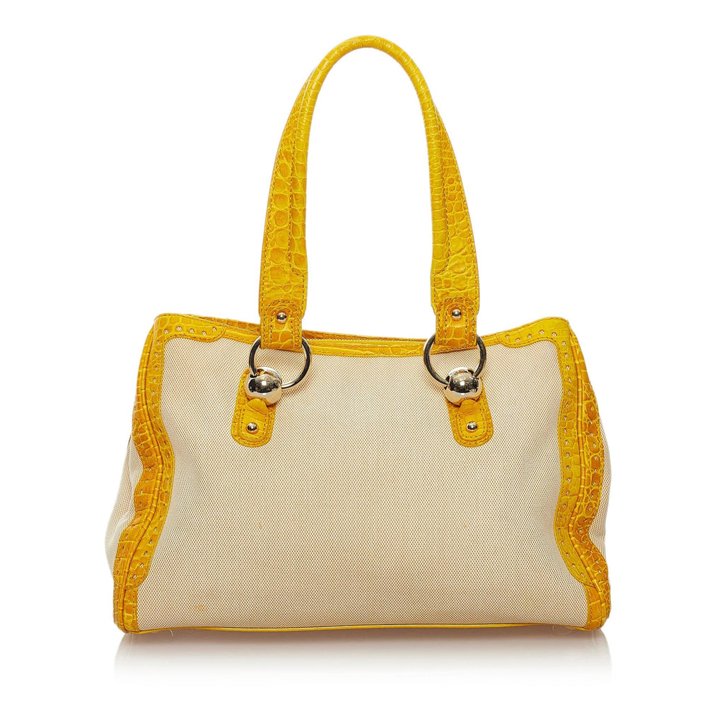 Celine Canvas Handbag (SHG-37337)