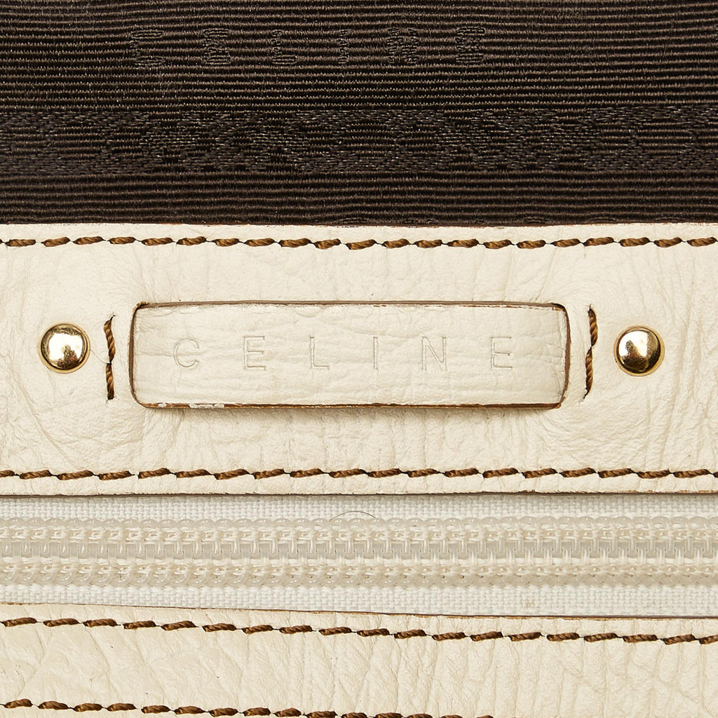 Celine Canvas Handbag (SHG-37785)