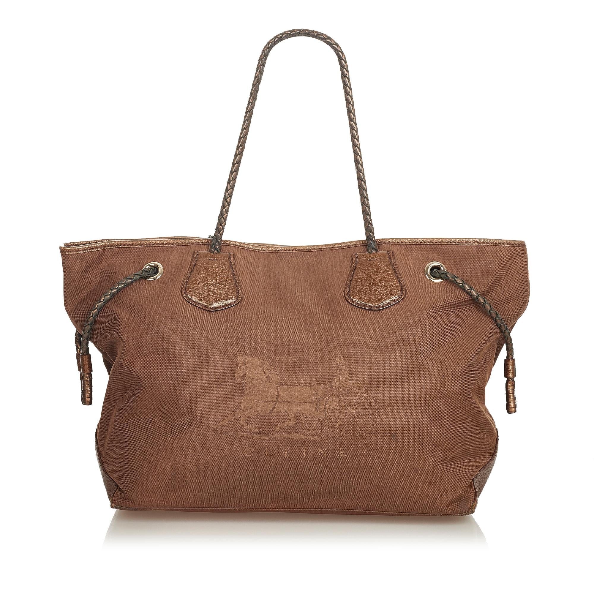 Celine Carriage Canvas Tote Bag (SHG-26518)