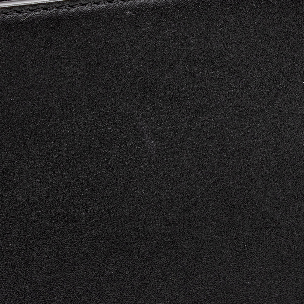 Celine Croc Embossed Suede Medium Trapeze Bag - FINAL SALE (SHF-17351)