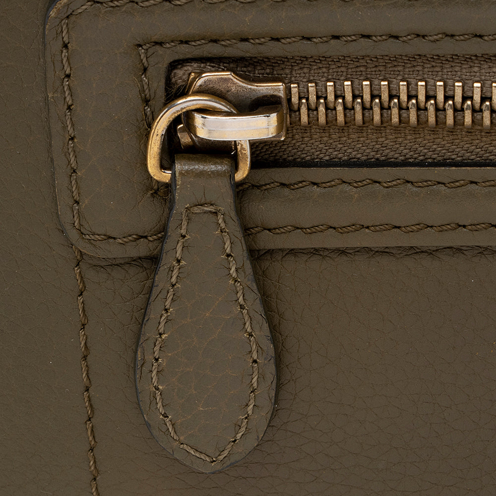 Celine Drummed Calfskin Mini Luggage Tote - FINAL SALE (SHF-19316)