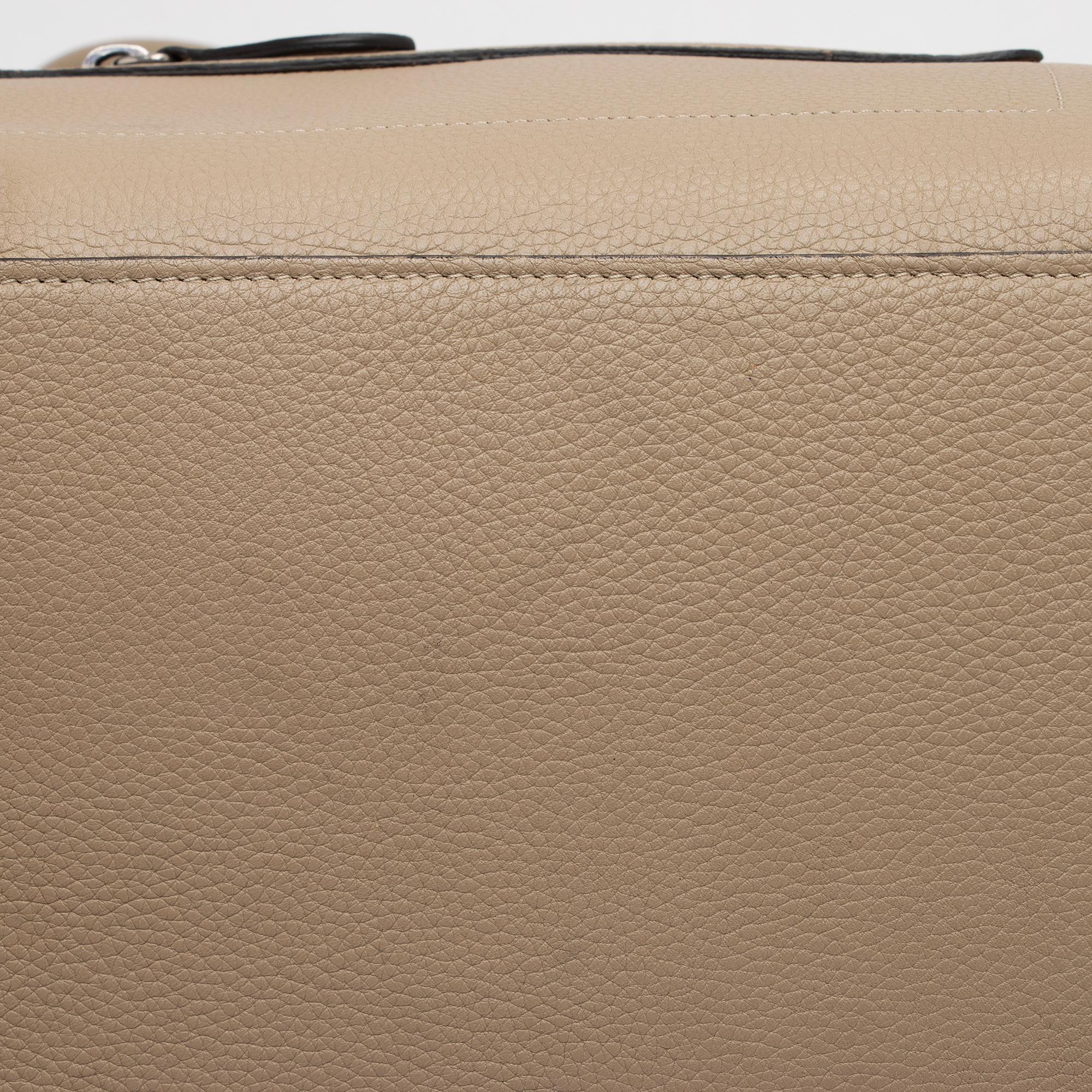 Celine Drummed Calfskin Mini Luggage Tote (SHF-Mvuaep)