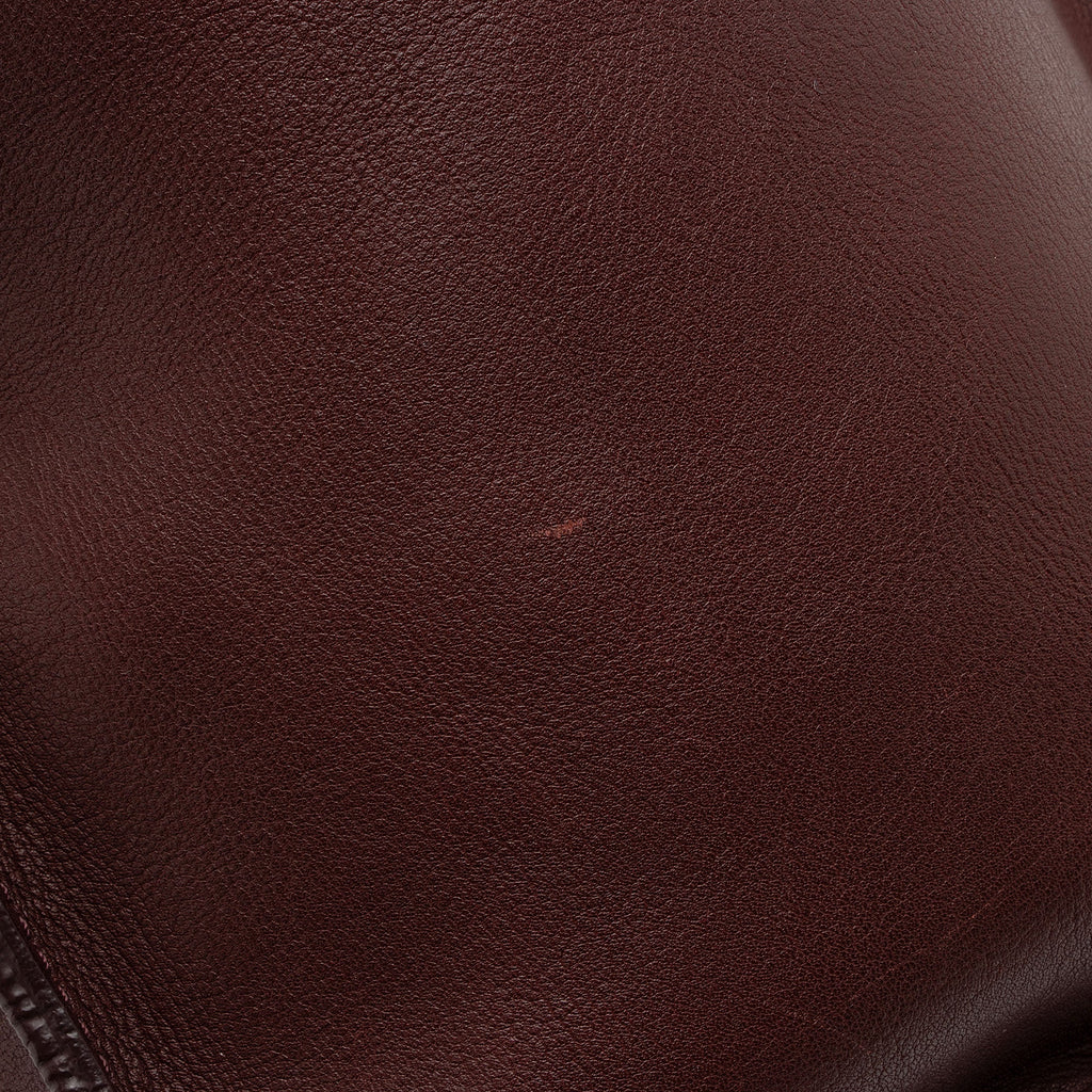 Celine Drummed Calfskin Mini Luggage Tote (SHF-20CRG5)