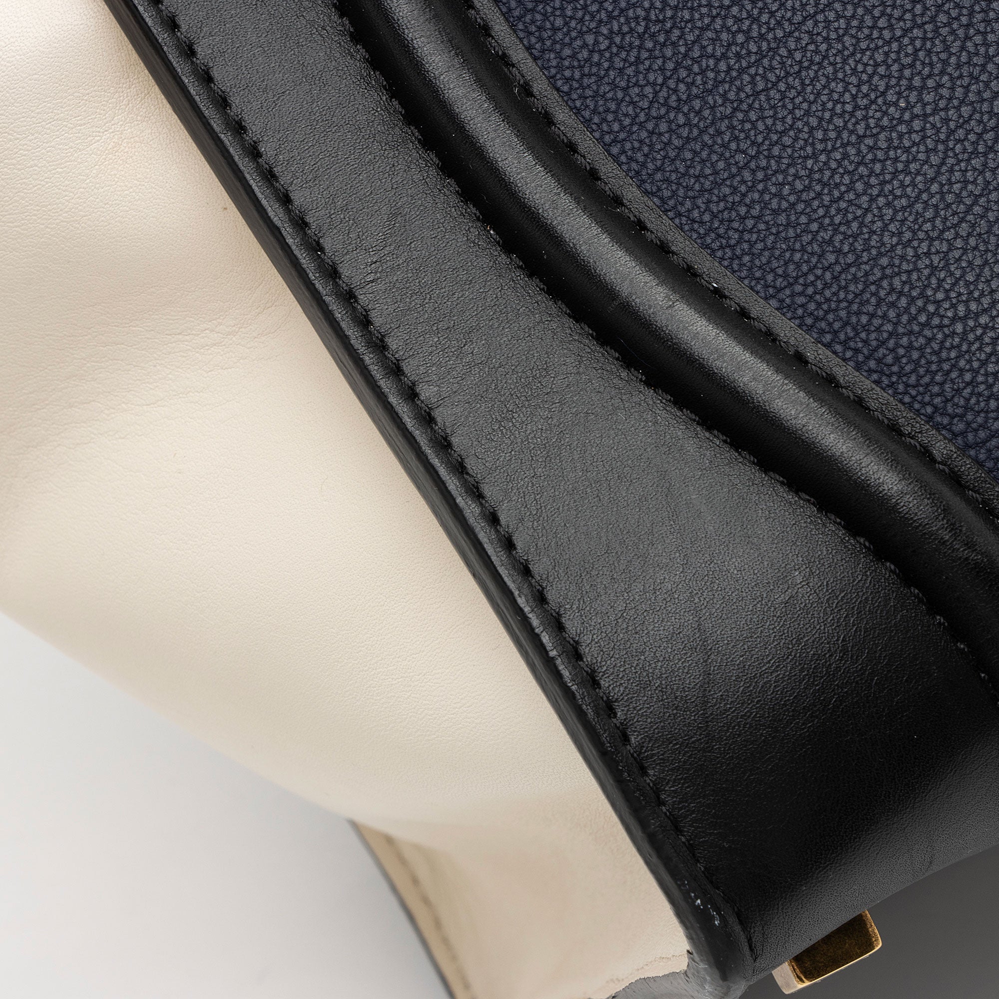 Celine Drummed Calfskin Mini Luggage Tote (SHF-emBVnY)