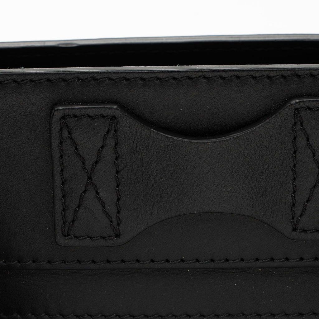 Celine Drummed Calfskin Mini Luggage Tote (SHF-emBVnY)