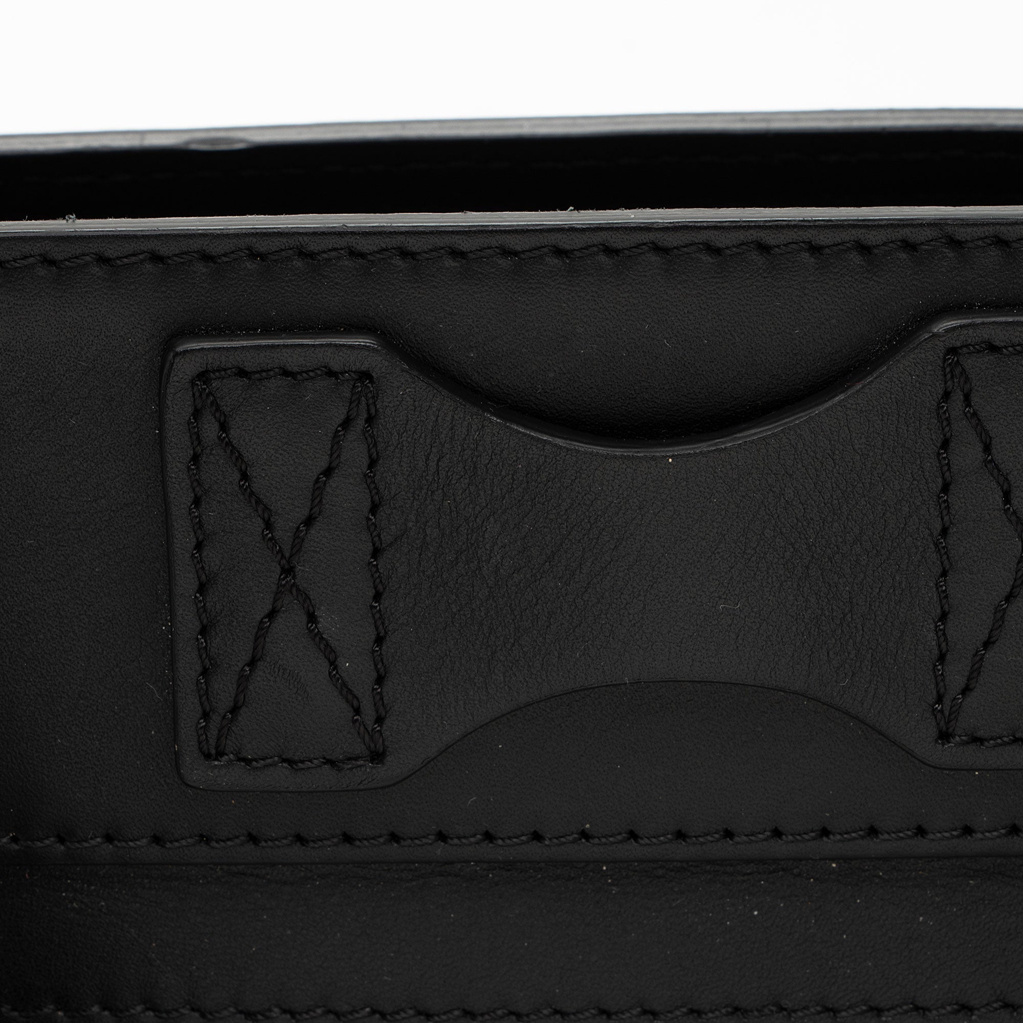 Celine Drummed Calfskin Mini Luggage Tote (SHF-emBVnY)