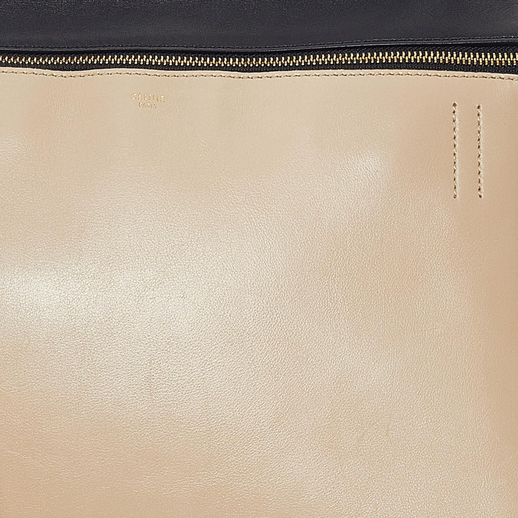 Celine Edge Bicolor Leather Handbag (SHG-28192)