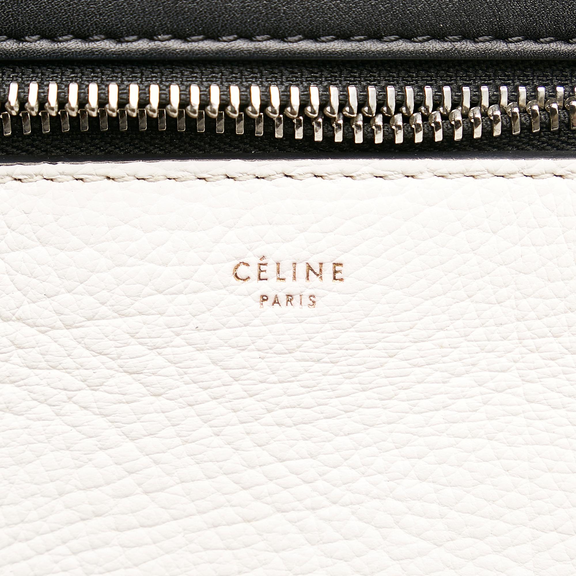 Celine Edge Bicolor Leather Handbag (SHG-29335)