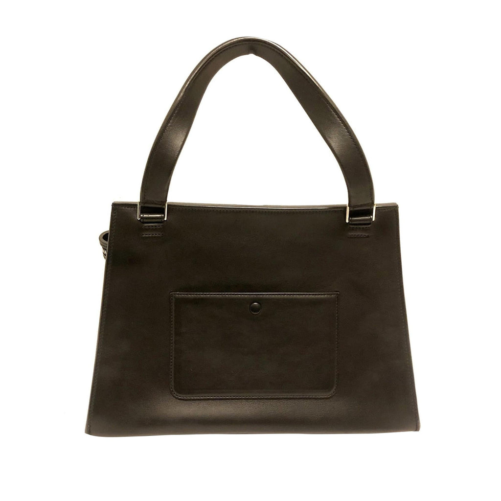 Celine Edge Bicolor Leather Handbag (SHG-VTZAGE)