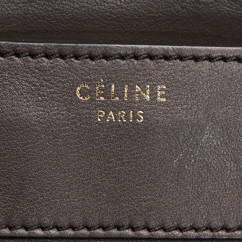 Celine Envelope Luggage Tote Leather Handbag (SHG-30072)