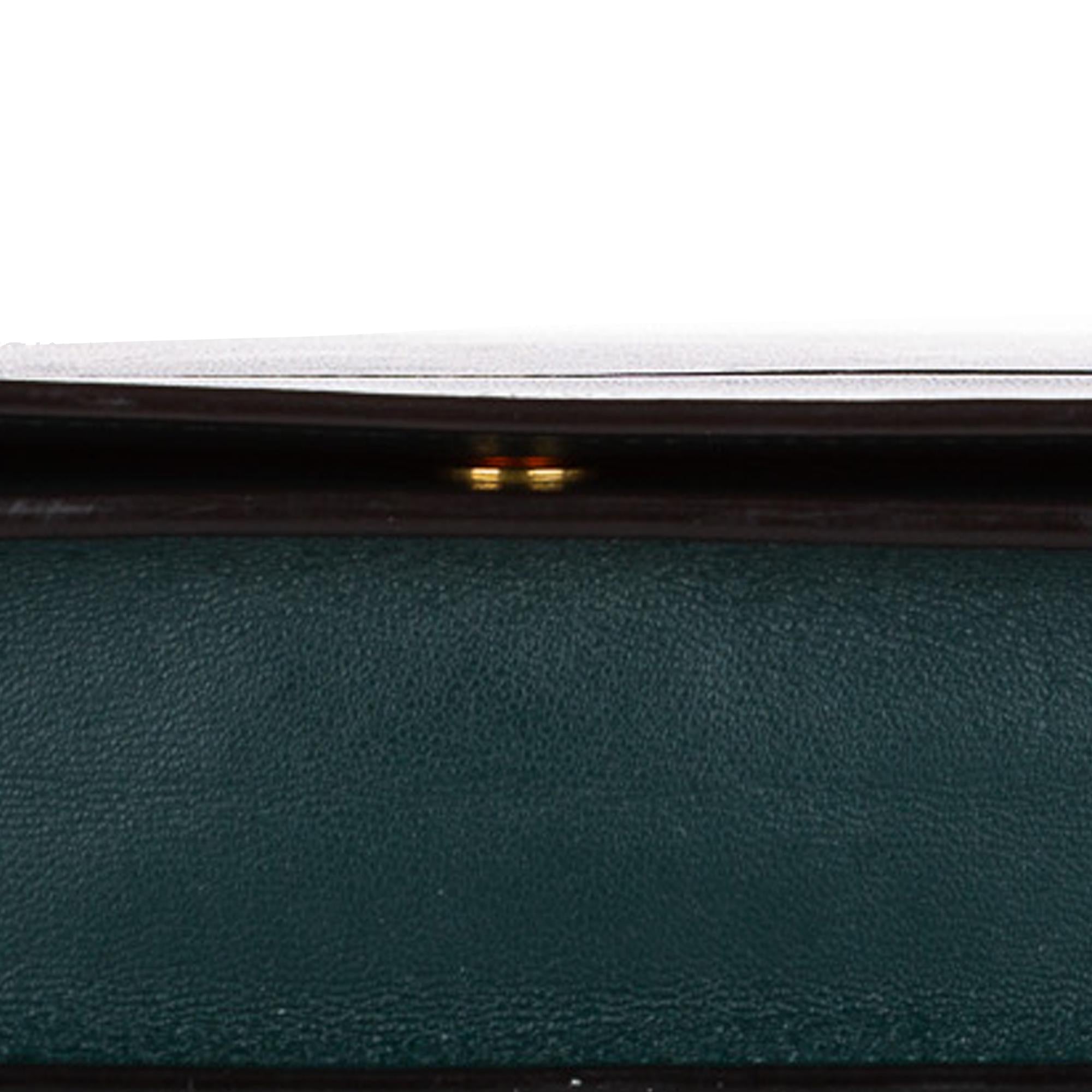 Celine Frame Leather Wallet On Chain (SHG-23361)