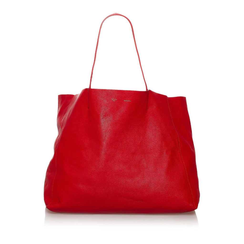 Celine Horizontal Cabas Leather Tote Bag (SHG-31163)
