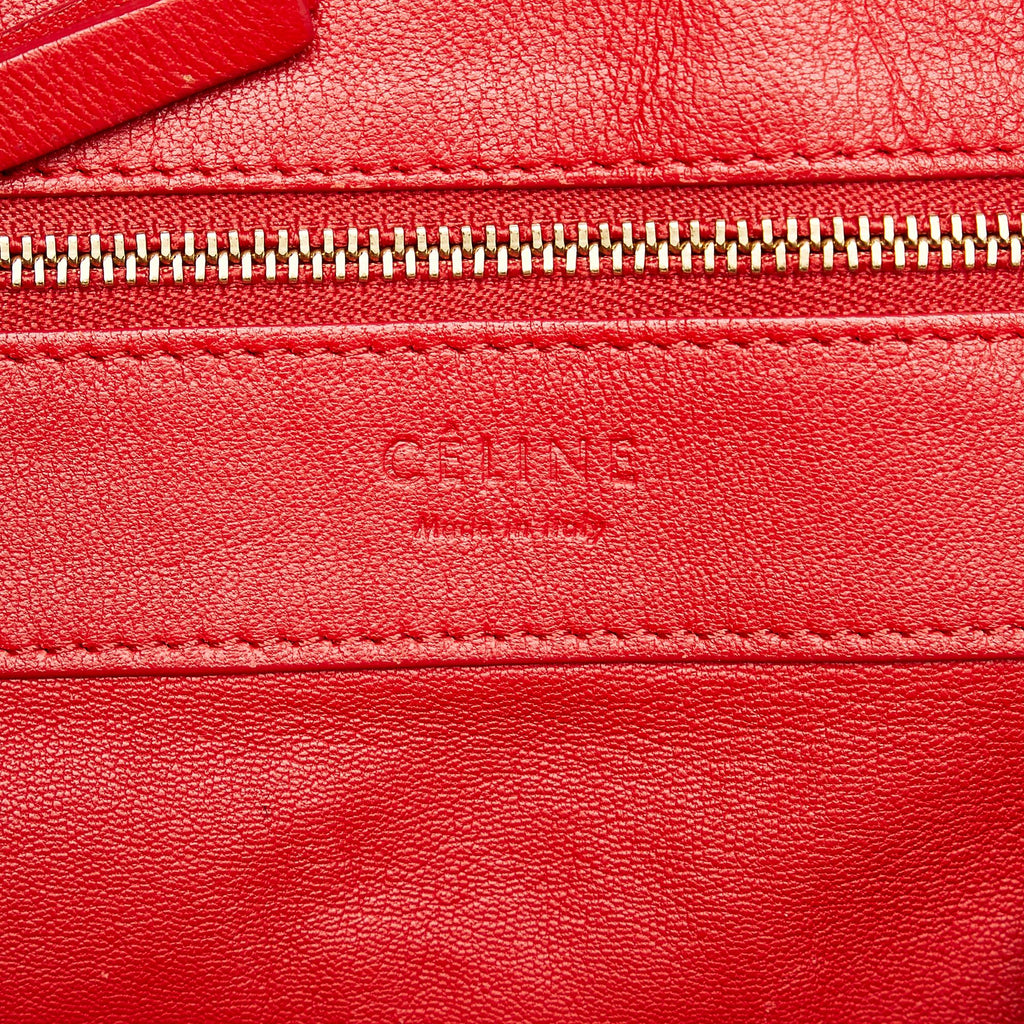 Celine Horizontal Cabas Leather Tote Bag (SHG-31163)