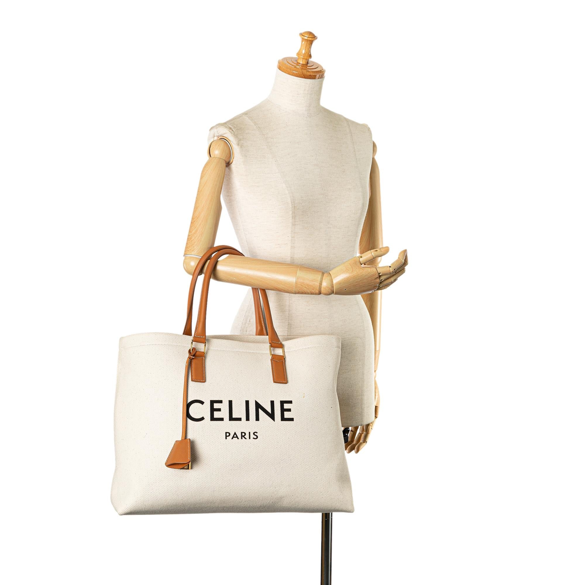 Celine Horizontal Cabas Tote (SHG-aPlfsH)