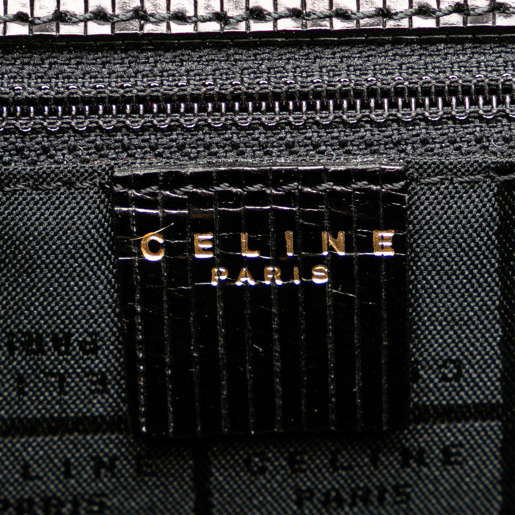 Celine Horse Carriage Embossed Leather Satchel (SHG-sJLJBn)