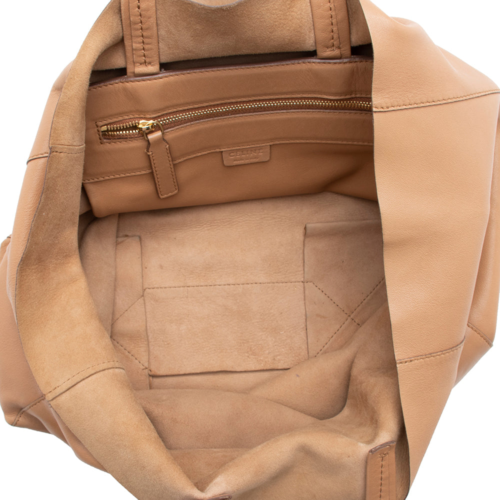 Celine Lambskin Cabas Vertical Tote - FINAL SALE (SHF-15171)