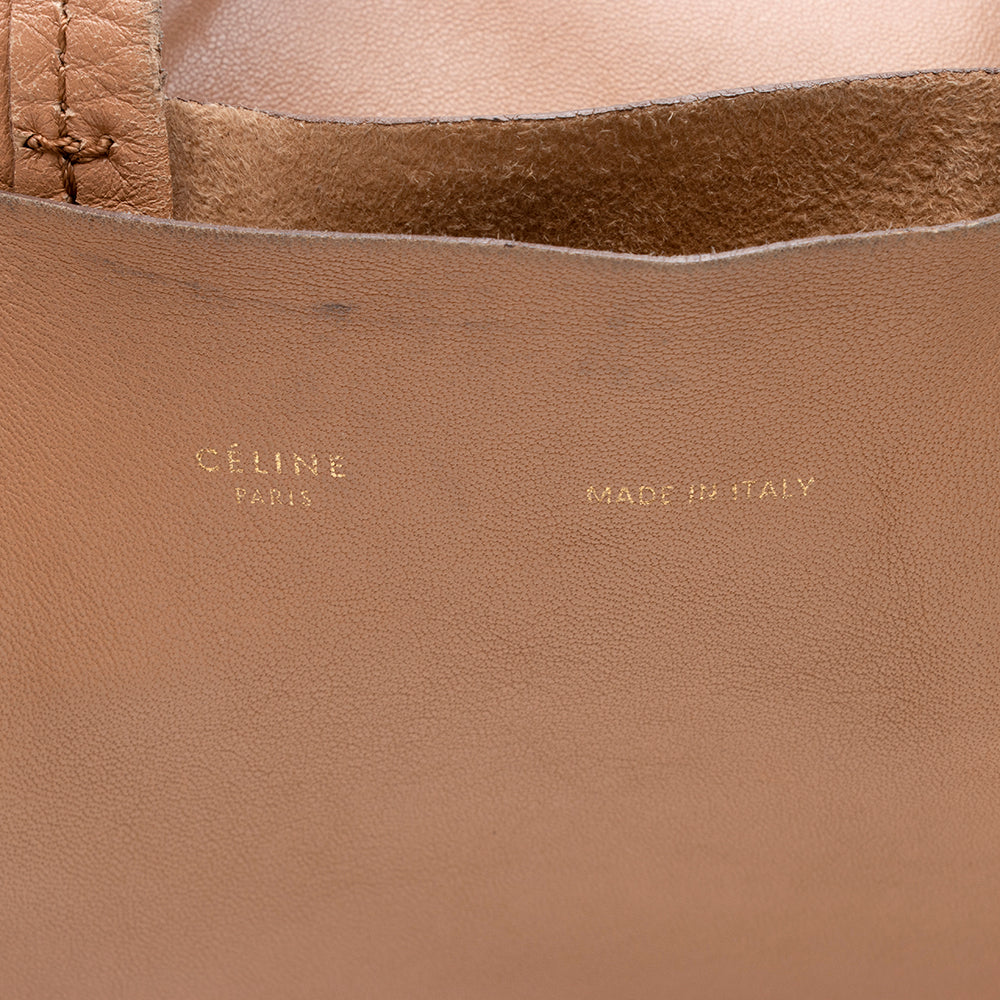 Celine Lambskin Cabas Vertical Tote - FINAL SALE (SHF-15171)