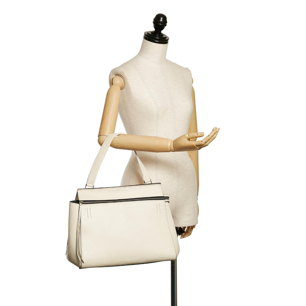 Celine Large Edge Leather Handbag (SHG-31727)