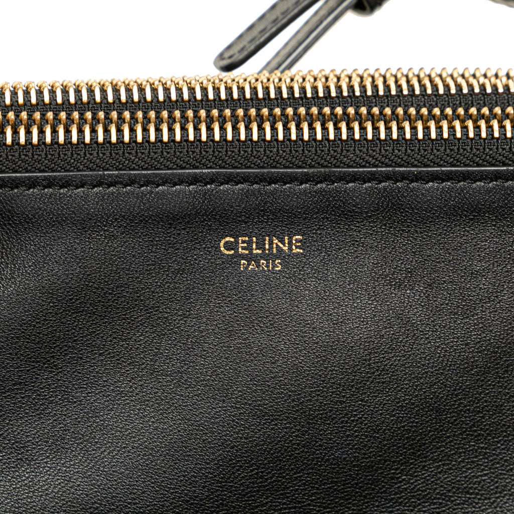 Celine Large Leather Trio Crossbody (SHG-OntI8d)