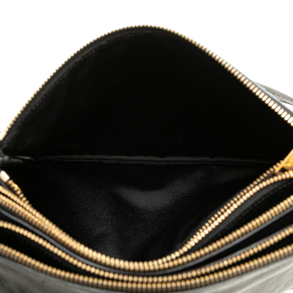 Celine Large Leather Trio Crossbody (SHG-OntI8d)