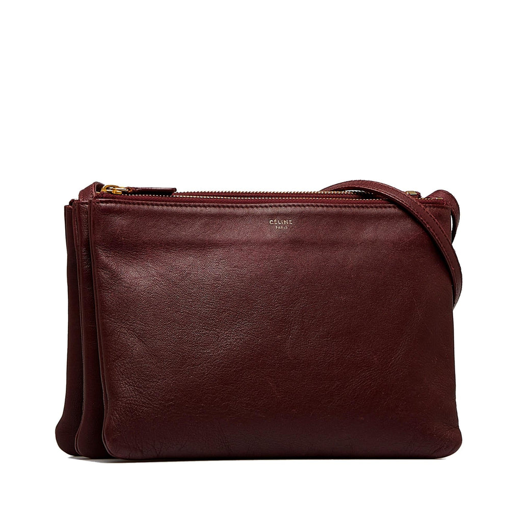 Celine Large Trio Crossbody Bag (SHG-at4tdZ)